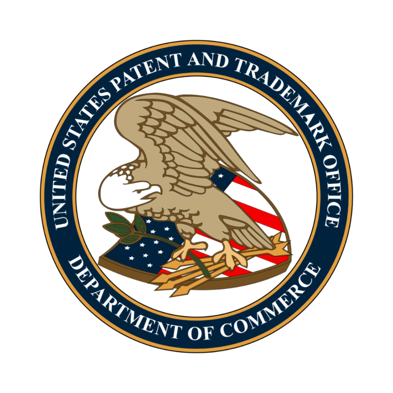 United states patents and trademark logo